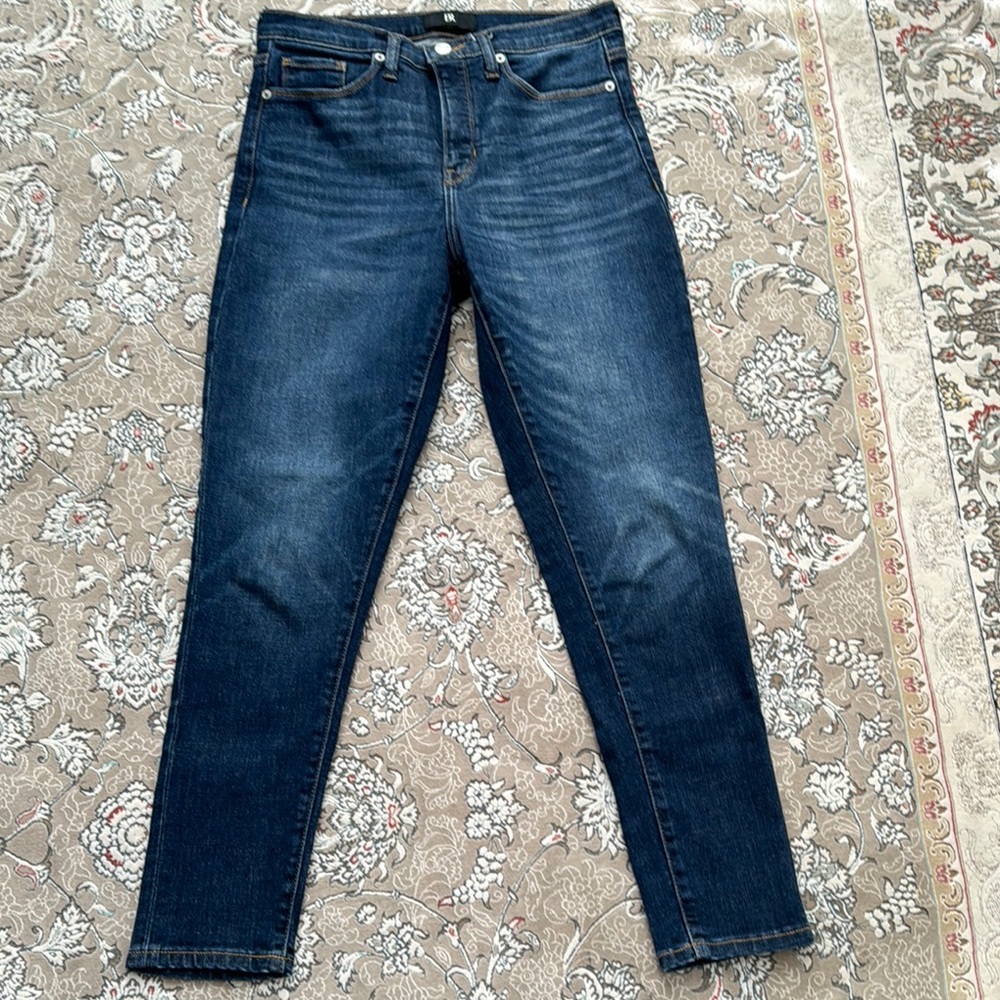 Banana Republic size 28 Blue Skinny Jeans length 27 inseam 11”
